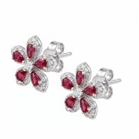 Earrings Brosway Woman FANCY - PASSION RUBY in Silver FPR148